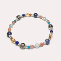 藍紋石茶晶海藍寶手鍊_1