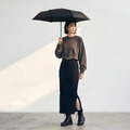 220g極輕安全不回彈自動傘 - 曜石黑_2