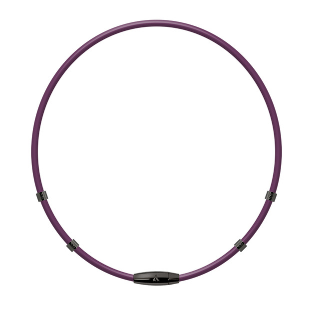 X5 特仕版鈦鍺項鍊 (槍灰-深紫)