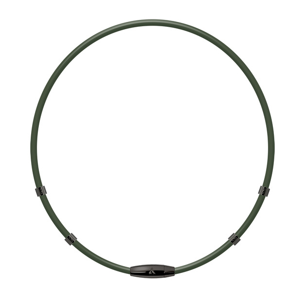 X5 特仕版鈦鍺項鍊 (槍灰-軍綠)