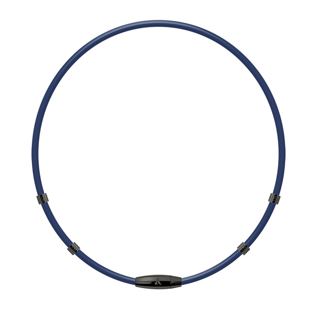 X5 特仕版鈦鍺項鍊 (槍灰-海藍)