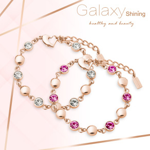 Galaxy Shining 星河鍺手鍊 (玫金)