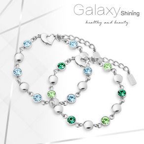 Galaxy Shining 星河鍺手鍊 (白鋼)