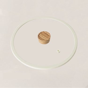 【福利品】純白鍋具組_22cm燉鍋鍋蓋-純白色