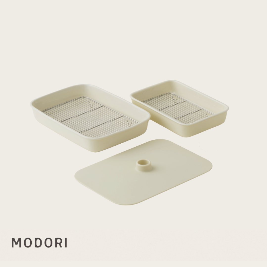 純白托盤 (陶瓷)