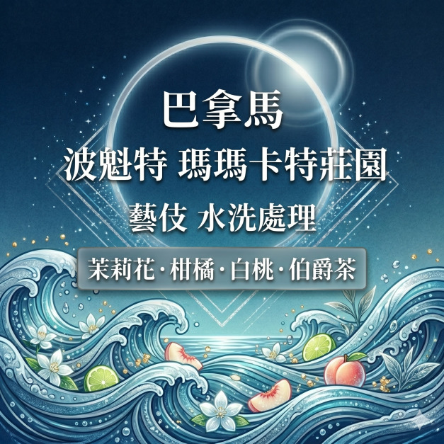 巴拿馬 瑪瑪卡特莊園 藝伎 水洗處理法