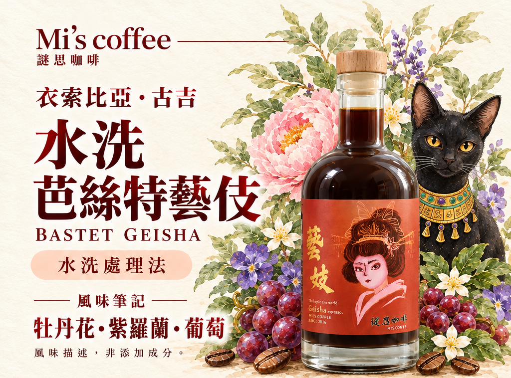 淺焙藝伎濃縮咖啡液 500ml 五款莊園
