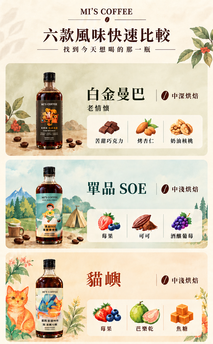 好事成雙濃縮咖啡禮盒 500ml 兩瓶