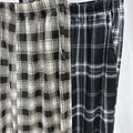 涼感棉麻格紋口袋直筒褲_6