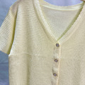 V領橫紋針織上衣_7
