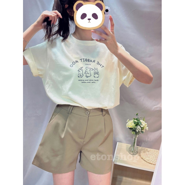 質感挺料滑布口袋西裝短褲