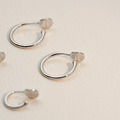 數量有限、售完為止 | 首次折扣圈圈耳夾組 - 銀色/金色_15