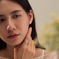 自訂款｜小銀花．可調式戒指 - 銀色_3
