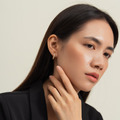 細閃半環鑽C圈．一體成型螺旋耳夾 - 銀色/金色 ( 1.2/ 1.5/ 1.8cm )_8