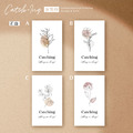 ⋮Catching⋮花草簡約插畫風_1
