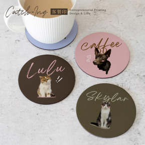 ⋮Catching⋮簡約韓風寵物杯墊