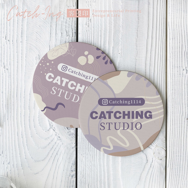 ⋮Catching⋮紫色系杯墊