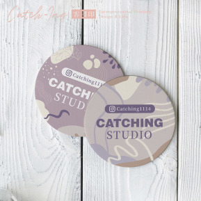 ⋮Catching⋮紫色系杯墊