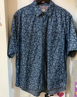 深藍色變形蟲襯衫