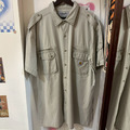 卡其工裝襯衫
