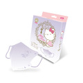 水舞醫用口罩3D成人設計款-三麗鷗凱蒂貓鋼印款10入_2