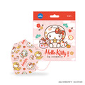 【凱蒂貓 Hello Kitty】蛇麼都開心-兒童3D口罩10入_1