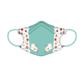 【馬年限定】水舞醫用3D立體口罩兒童設計款-愛馬仕(蒂芬尼藍)10入_1