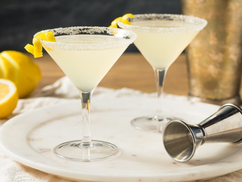 Lemon Drop Martini(檸檬糖馬丁尼) -甜的馬丁尼調酒