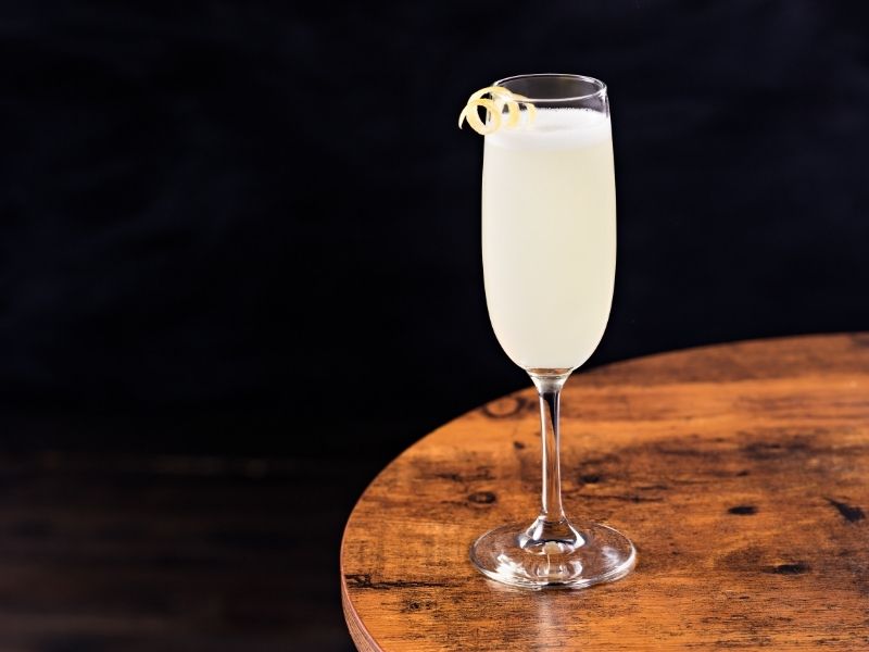 French 75(法75) -酒精大炮在口中不斷衝擊