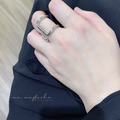 韓 粗線條造型戒_4