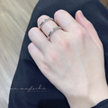 韓 粗線條造型戒_5