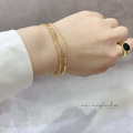 韓 細環三圈手鍊_5