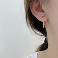 韓 設計款 鑽釘耳環（單隻販售）_6