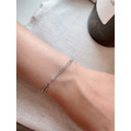 韓 925silver超細3環手鍊
