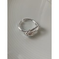 韓 925silver扭結戒指｜可調式戒圍