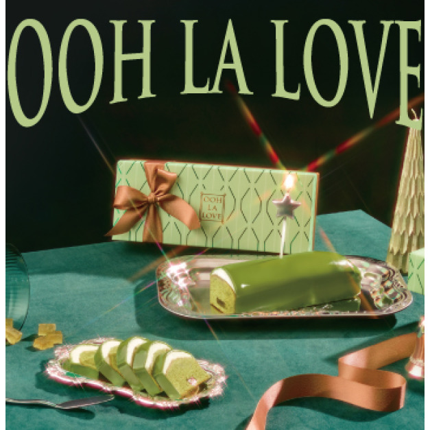 聖誕限定｜初柚抹茶奶蓋蛋糕