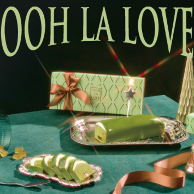 聖誕限定｜初柚抹茶奶蓋蛋糕