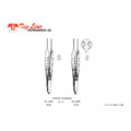 TOPLINE 精密三孔鑷8.5CM 無齒42-1040/有齒42-1050_1