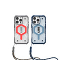 UAG iPhone16Pro/ProMax 磁吸耐衝擊經典手腕掛繩保護殼-透色款(MagSafe手機殼)