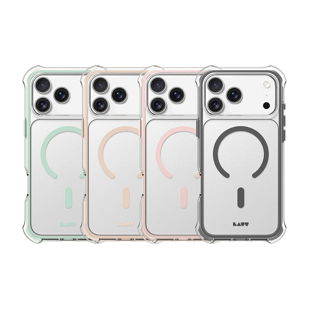 LAUT iPhone 17系列 磁吸360氣墊軍規耐衝擊保護殼