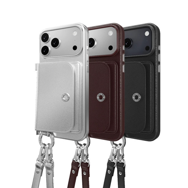 MAGEASY iPhone 17系列 Pouch M 錢包磁吸掛繩手機殼