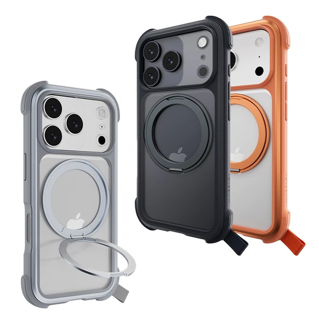 MAGEASY iPhone 17系列 Odyssey Stand M 超軍規防摔磁吸支架手機殼