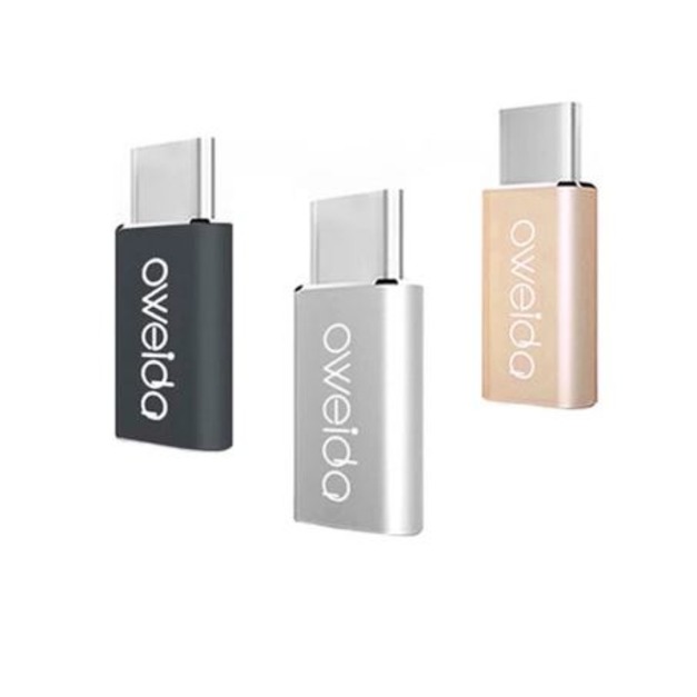 Oweida TYPE-C 轉接頭 (Micro 轉 Type-C)