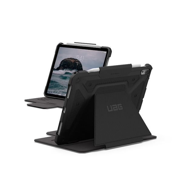 UAG iPad Air 13/11(2024-2026)/10.9吋經典款耐衝擊保護殼V2-黑