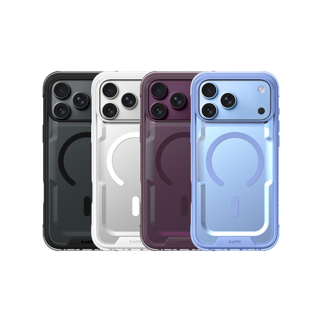 LAUT iPhone 18系列 磁吸360氣墊軍規耐衝擊保護殼
