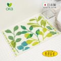 【日本OKA】日製乾度良好銀離子抗菌防臭吸水速乾防滑浴室地墊-48x60cm_3