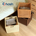 【hash】織暮系列仿藤編織收納籃-3入-3色可選