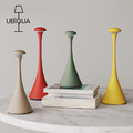 【義大利UBIQUA】Pinup 摩登曲線風USB充電式檯燈(小款)-多色可選_2