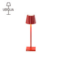 【義大利UBIQUA】Plisse 百褶現代風USB充電式檯燈(小款)-多色可選_7