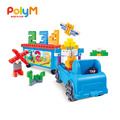 【德國PolyM】趣味數字卡車積木組_1